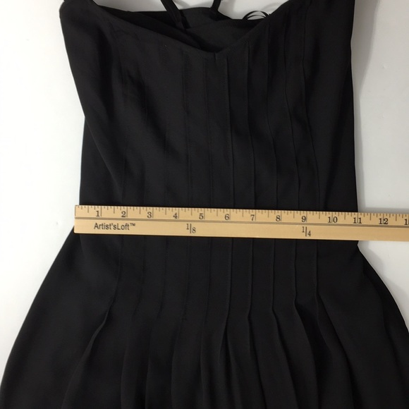 Banana Republic Black Criss Cross Back Midi Dress - Picture 11 of 14